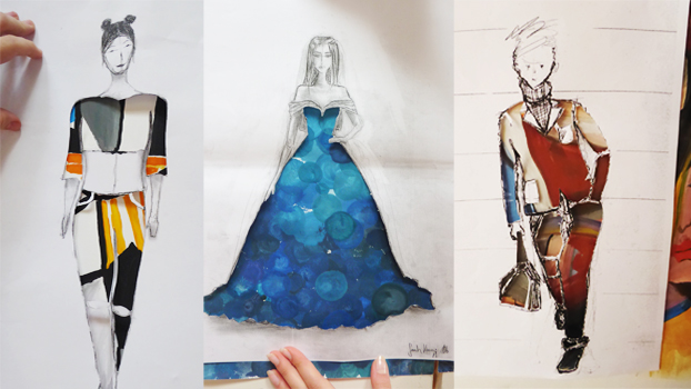 Mode-Design & Textilkunst – Kunstzug Klasse 6+7