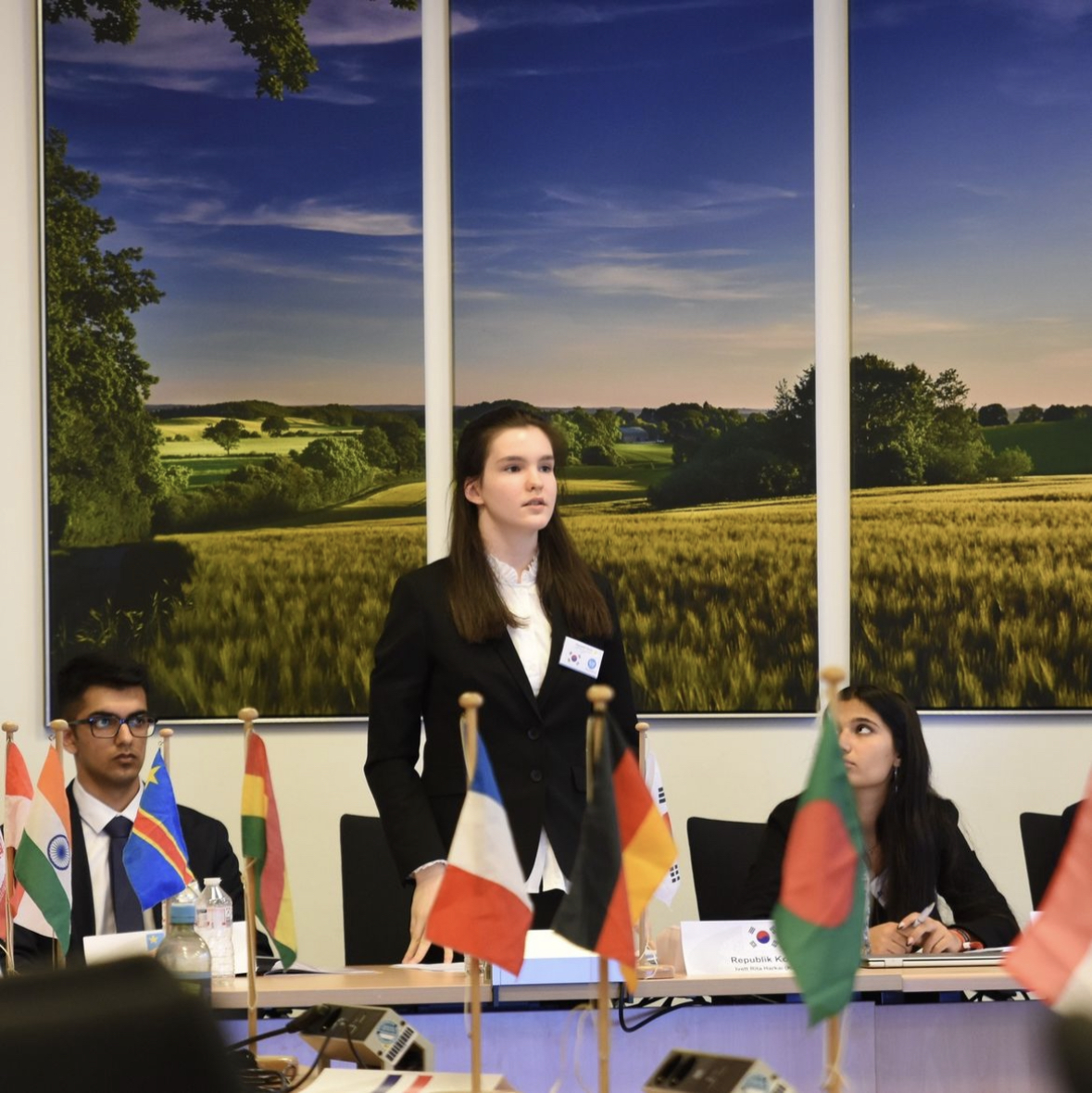 GA beim Planspiel Model United Nations Gymnasium Achern