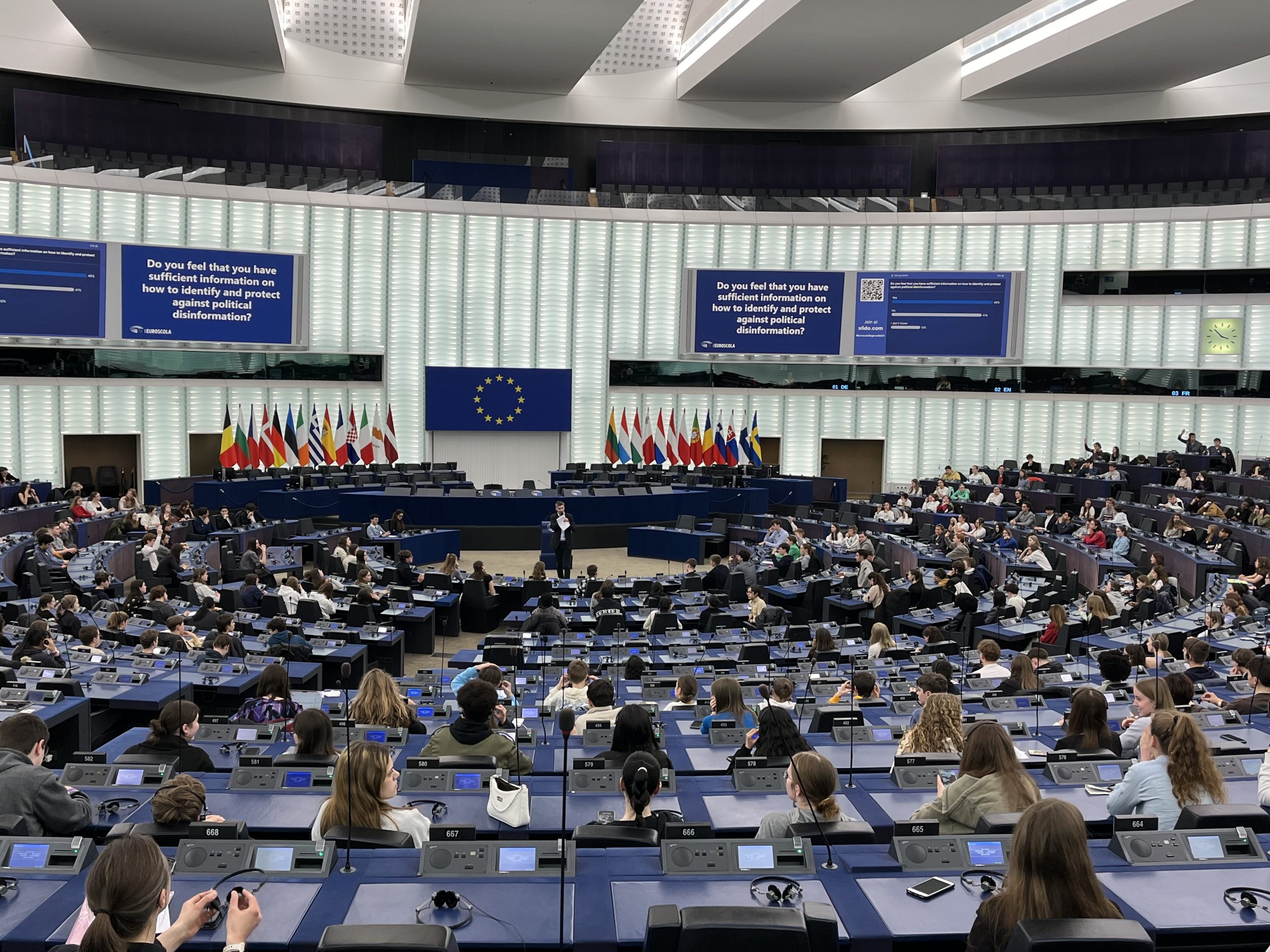 EUROSCOLA in Straßburg: Einblicke in europäische Werte und Demokratie